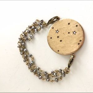 COPY - Sagittarius Stars Gold&Silver Beaded Brace…